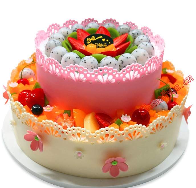 蛋糕礼篮|生日蛋糕鲜花-情真意切-点击浏览商品大图